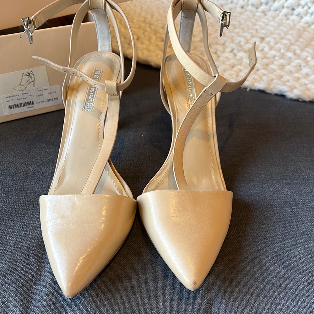BCBGeneration Nude Heel